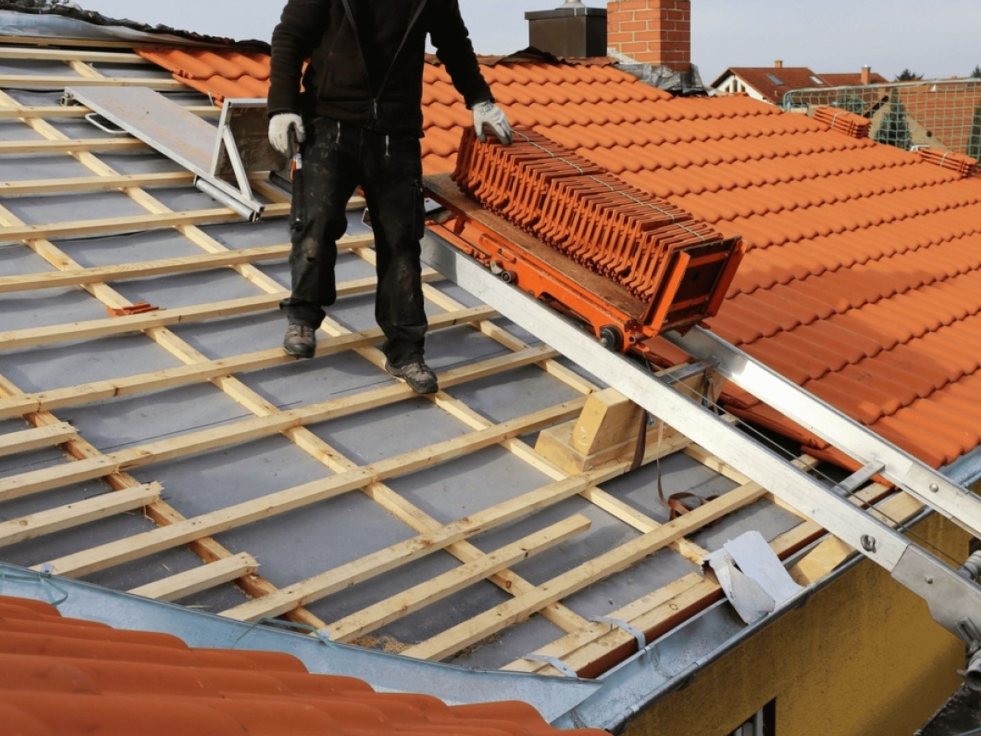 Réfection de toiture par nos experts.